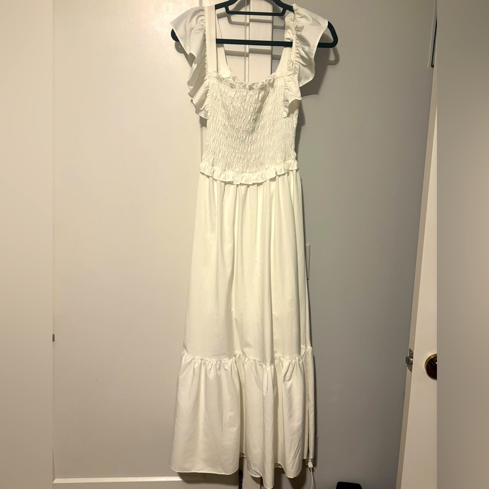 Astr White Dress
